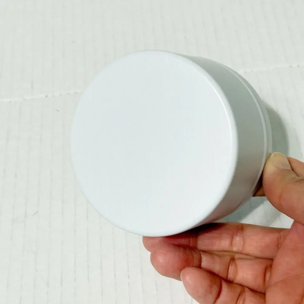 24pc 8.5oz Tin Jar w Lid Matte White Empty For Candle Making DIY by Aroparc